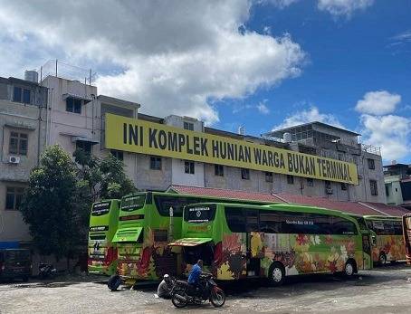 Komplek SBC Pematangsiantar Jadi Terminal Bus, Puluhan Warga Layangkan Gugatan