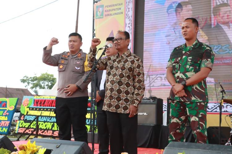 Kapolres Siap Amankan Program Pembangunan Pemkab Simalungun