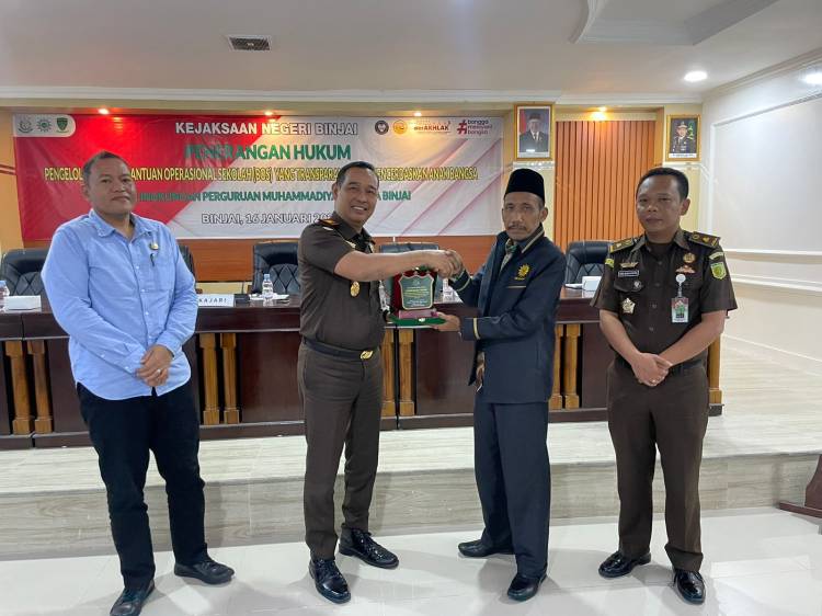 Kejari Gelar Penkum di Lingkungan PD Muhammadiyah Binjai