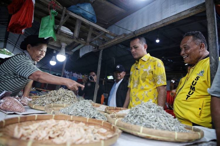 Ijeck Kunjungi Pasar Sembada, Dengarkan Aspirasi Pedagang