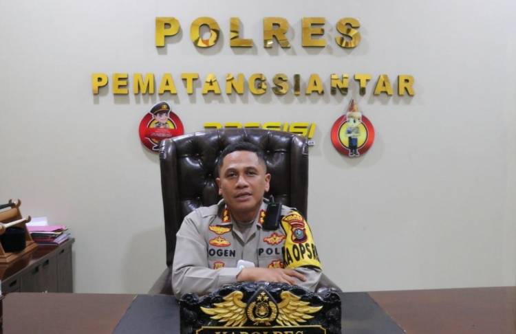 Perayaan Natal dan Tahun Baru 2024 Kondusif di Pematangsiantar, Kapolres Sampaikan Terimakasih