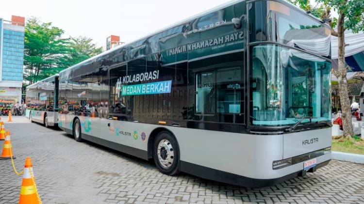 Pengelolaan Bus Listrik Gratis di Medan Bisa Diikuti Seluruh Pengusaha Angkot