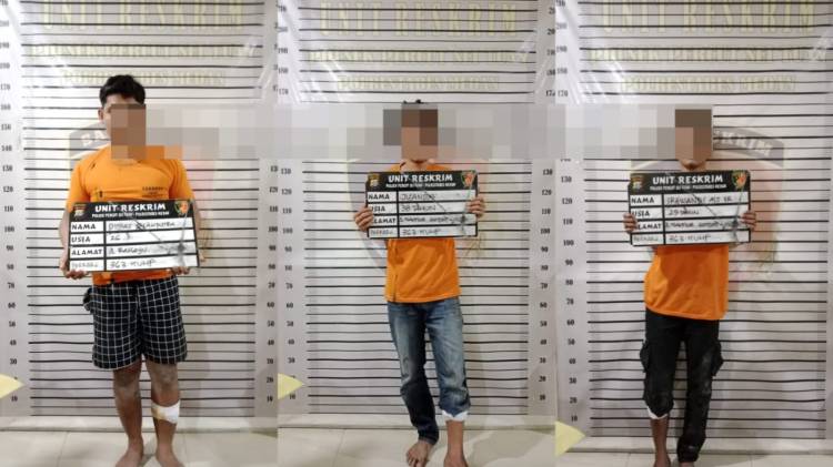 3 Pelaku Curanmor yang Sering Beroperasi di Percut Sei Tuan Ditembak Polisi