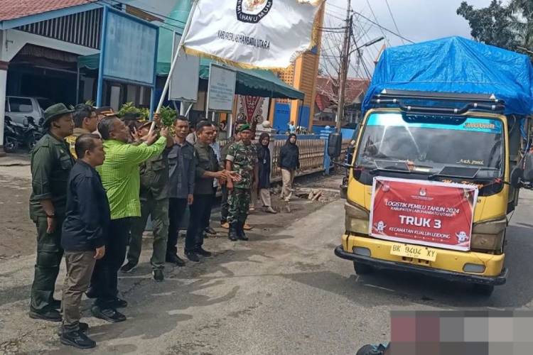 Logistik Pemilu Mulai Didistribusikan di Labura