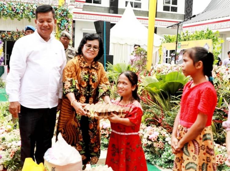 Bupati Simalungun Resmikan Kantor Camat Siantar