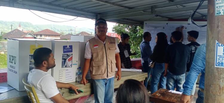 Prabowo-Gibran Menang Telak di Sejumlah TPS di Kecamatan Tarutung