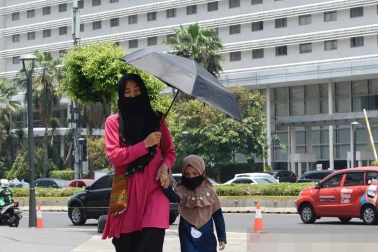Suhu Udara di Kota Medan 35&deg;C, Kadiskes Sumut Imbau Masyarakat Perbanyak Minum Air Putih dan Makan Buah