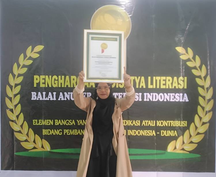 Pengawas SD Kabupaten Langkat Peroleh Anugerah Literasi BALIN