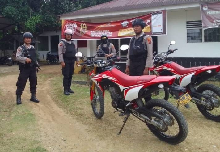 Polres Labuhanbatu Patroli Presisi Pasca Pemungutan Suara