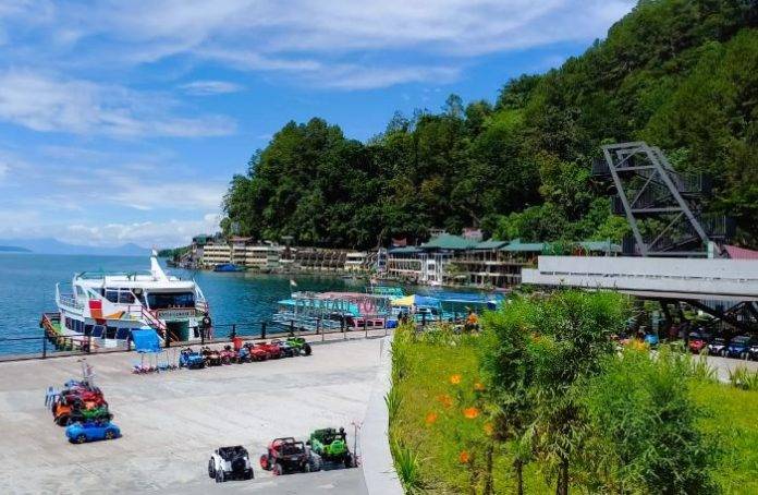 Kerap Dijadikan Dermaga Bayangan, Dishub Simalungun Pasang Sling Pembatas Pantai Parapat