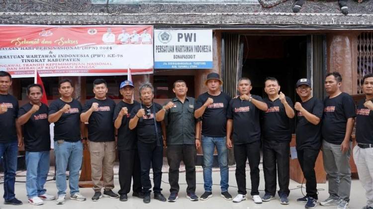Polres Taput Apresiasi Kinerja PWI Bonapasogit