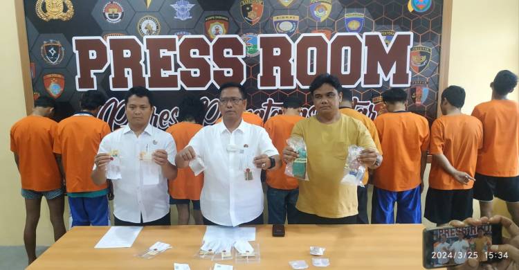 Dalam Waktu 3 Bulan, 36 Tersangka Dibekuk Polres Pematangsiantar