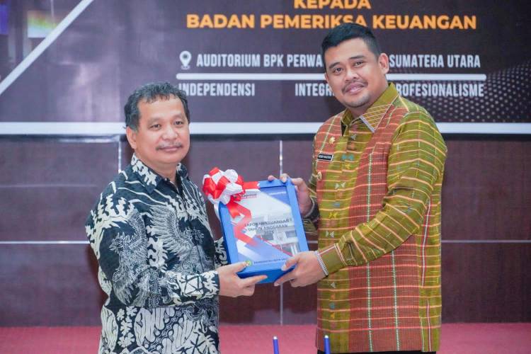 BPK Apresiasi Pemko Medan Serahkan LKPD Unaudited TA 2023 Tepat Waktu