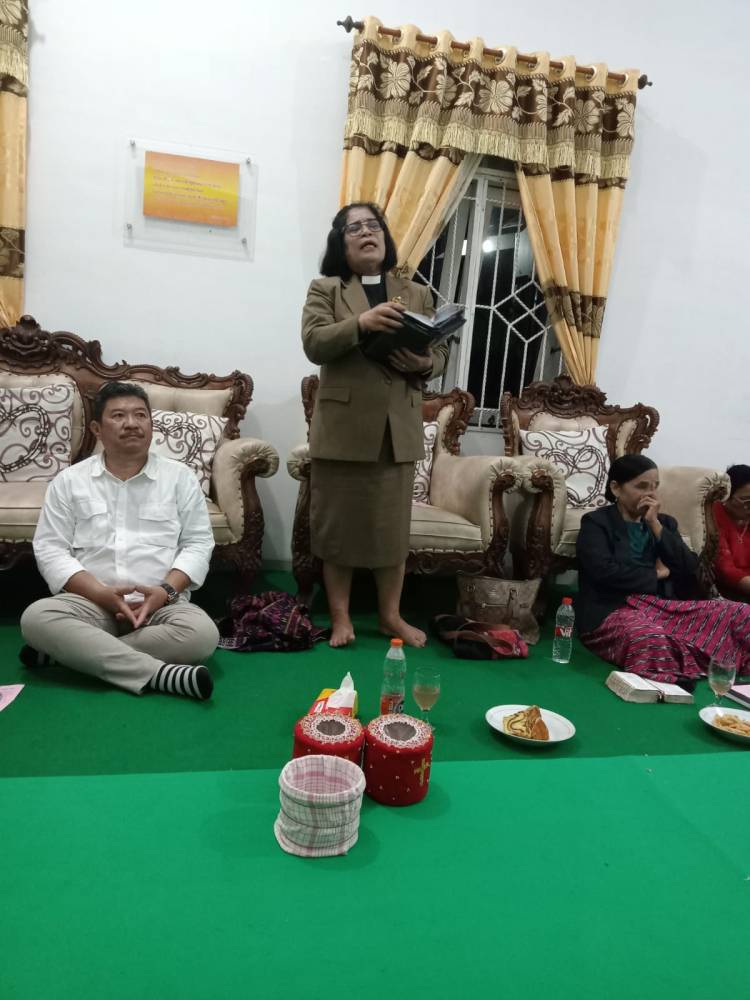 Preases Pdt Renny Damanik Pimpin Evanglisasi Full Timer GKPS Distrik V