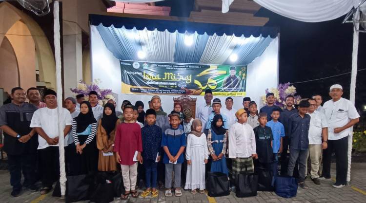 Peringati Isra' Mi'raj, PTPN4 Regional 1 Kebun Rambutan Santuni Anak Yatim