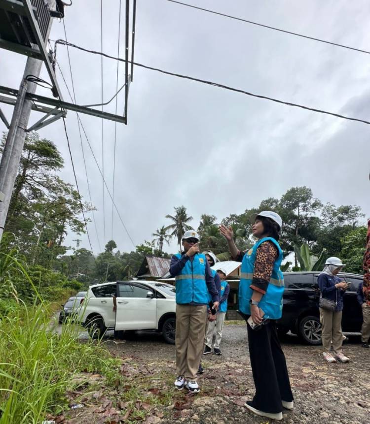 Pejabat PLN dan Kemkeu Tinjau Lokasi Program Listrik Desa di Kepulauan Nias