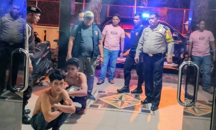 Polres Belawan Bubarkan Tawuran di Medan Labuhan, 2 Anggota Geng Motor Diringkus