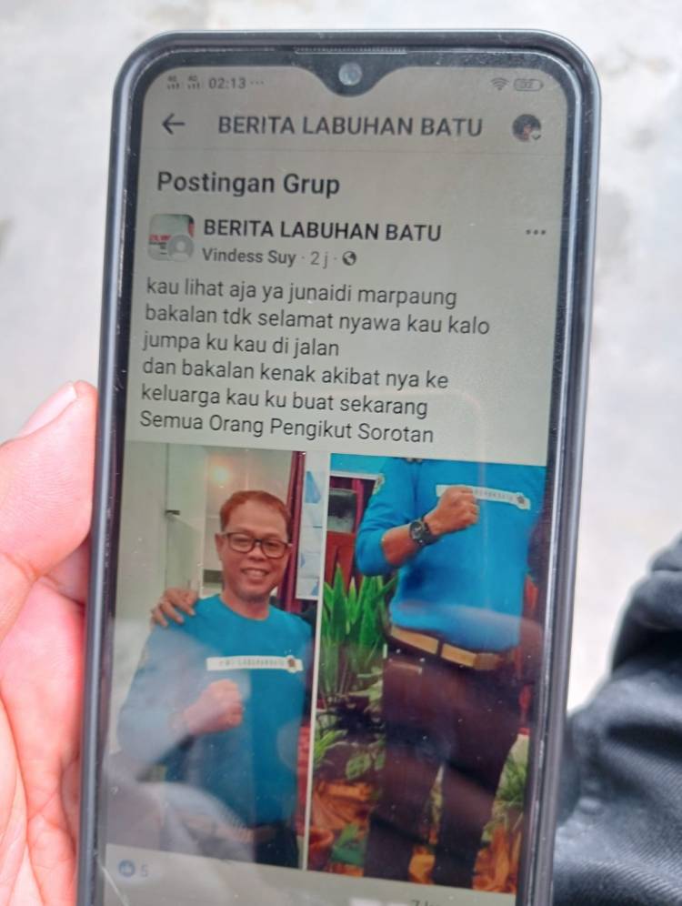 Kasus Pembakaran Rumah Wartawan Junaidi Marpaung, Polisi Dalami Pesan Ancaman