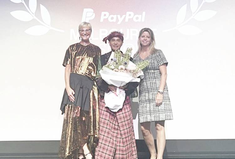 "Purun" Merdi Sihombing Raih Penghargaan di Melbourne