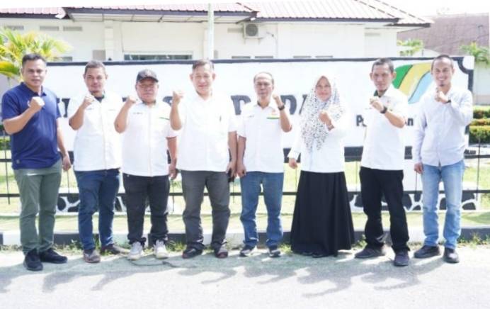 KONI Asahan Silahturahmi Ke PTPN IV Sei Dadap