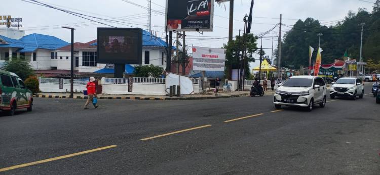 H-2 Lebaran 2024, Arus Lalin di Kota Wisata Parapat Lancar