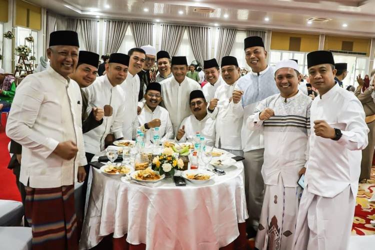 Pj Gubernur Sumut Open House,  Ajak Saling Memaafkan