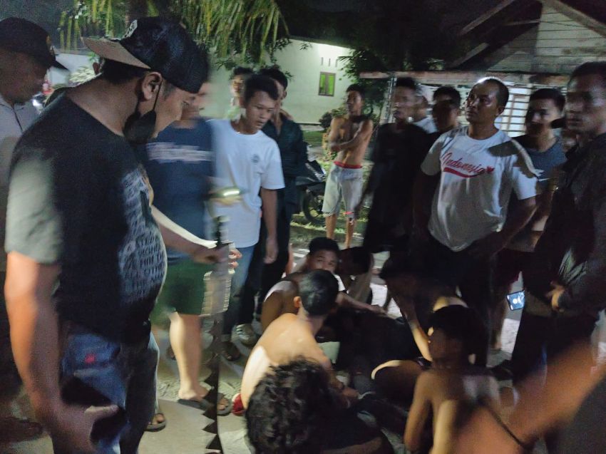 Polsek Perbaungan Amankan 6 Anggota Geng Motor
