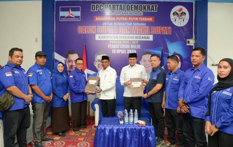 Dambaan Jilid II Daftar ke Demokrat, PDI-P dan Golkar Sergai