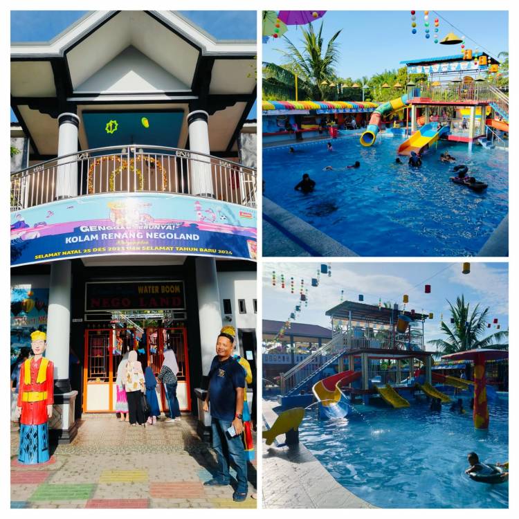 Libur Lebaran, Nego Land Water Park Ramai Pengunjung