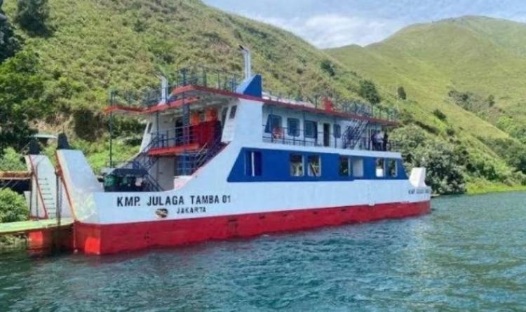 Antisipasi Lonjakan Penumpang, KSOPP Tambah Kapal Ferry di Pelabuhan Tigaras-Simanindo