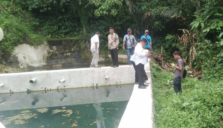 Bupati Simalungun Tinjau Sumber Air di Kecamatan Panei