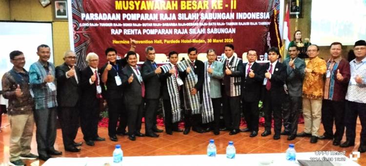 Martua Situngkir Nahkodai Parsadaan Pomparan Raja Silahisabungan Indonesia 2024-2029