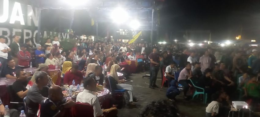 Pemkab dan Polres Palas Gelar Nobar Semi Final U-23 Indonesia vs Uzbekistan