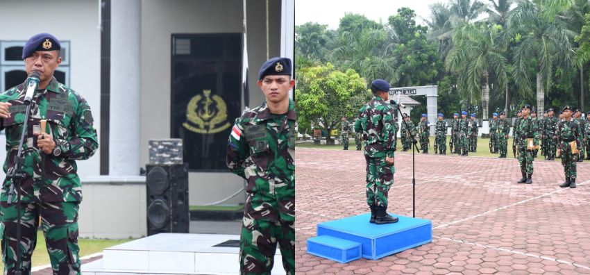Danlanal TBA Tekankan Prajurit Jaga Militansi dan Hindari Judi Online