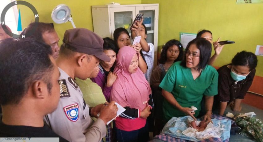 Bayi Laki-laki Ditemukan Tergeletak di Pinggir Jalan