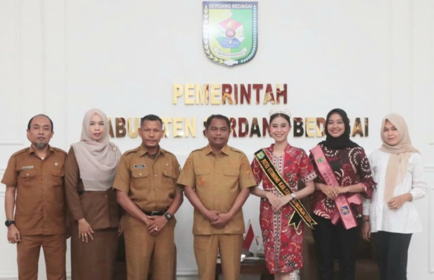 Terima Audiensi Grand Finalis Putri Otonomi Indonesia, Bupati: Tunjukkan Kemampuan Terbaik dan Bawa Nama Baik Sergai