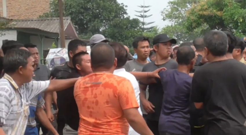Bentrok Pembacaan Konstatering PN Seirampah di Perbaungan Berujung Saling Lapor