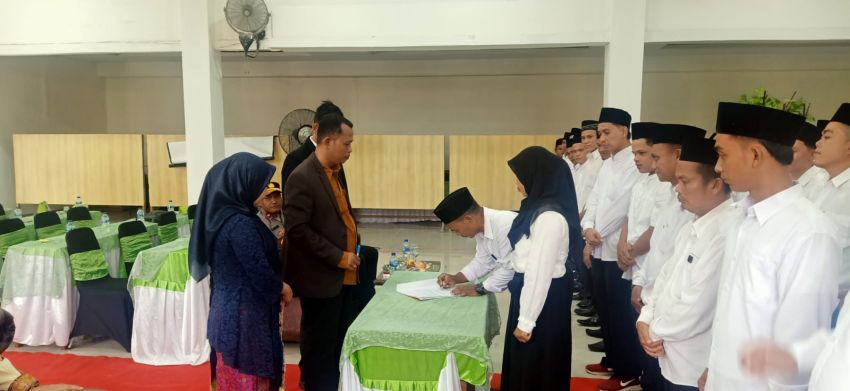 Ketua Bawaslu Palas Lantik 51 Anggota Panwascam