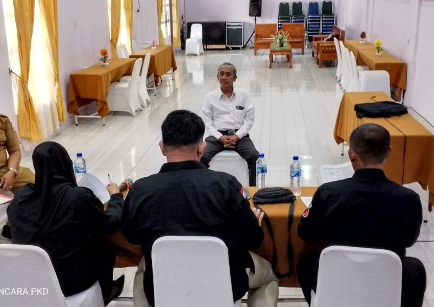 Panwascam Datuk Bandar Gelar Tes Wawancara Calon PKD Pilkada Tanjungbalai