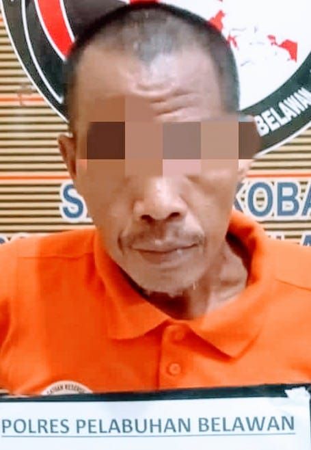 Polres Belawan Ringkus Pengedar Sabu di Desa Pematang Johar