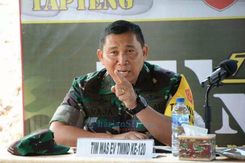 Tinjau Lokasi TMMD 120 Kodim 0211/TT, Tim Wasev Brigjen TNI Mangaraja Simanjuntak Kagumi Keindahan Pantai Pandaratan