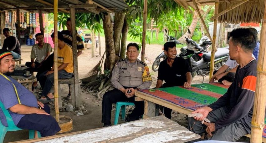 Polres Belawan Sosialisasi Anti Geng Motor