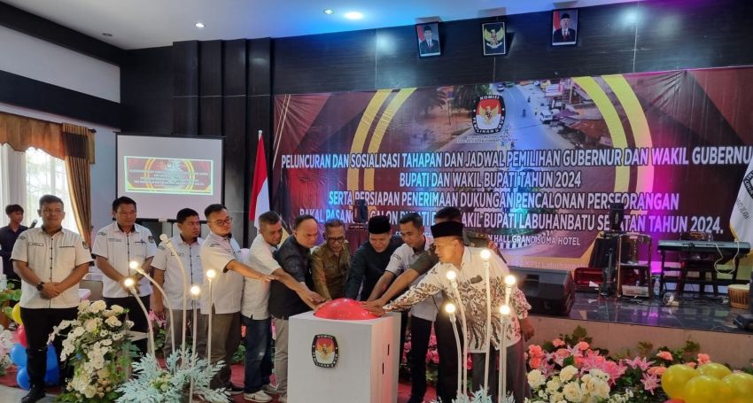 KPU Labusel Sosialisasi Tahapan dan Jadwal Pilkada 2024