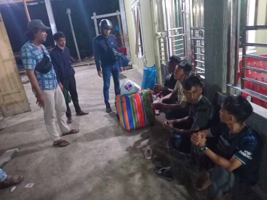 Tim Satgas Bebaskan 4 PMI Yang Disekap Udin Badau di Silo Laut Asahan