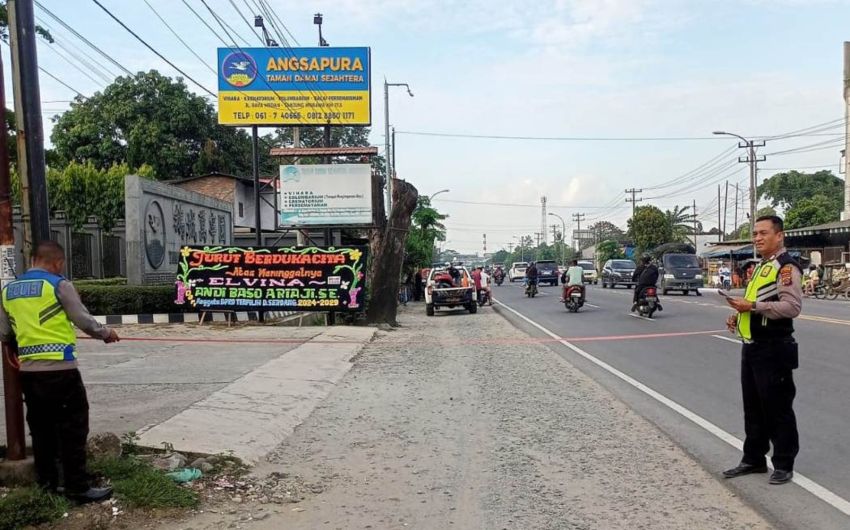 Penumpang Sepeda Motor Tewas Digilas Avanza di Jalinsum Tanjungmorawa