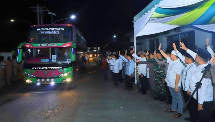 237 Jamaah Calon Haji Labura Dilepas