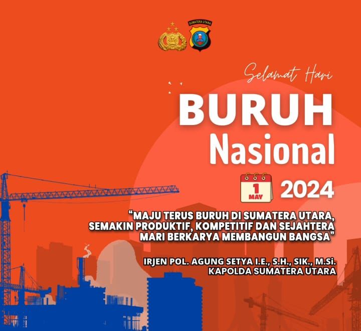 May Day, Polda Sumut Beri Pengamanan Buruh Sampaikan Aspirasi