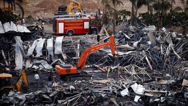 Taman Hiburan di India Kebakaran, 24 Orang Tewas