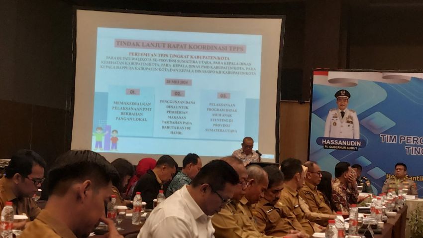 Rakor Tim Percepatan Penurunan Stunting, OPD Diminta Fokus