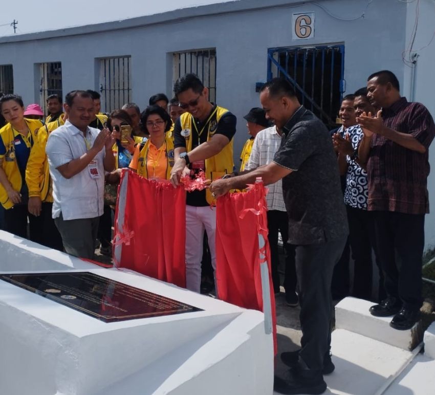 Lapas Tanjungbalai Resmikan Sumur Bor untuk Kebutuhan Warga Binaan